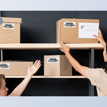 NIIMBOT - K3_W - THERMAL BUSINESS BLUETOOTH & WIFI LABEL PRINTER - INCLUDING 50*30MM LABEL ROLL WITH 900 LABELS