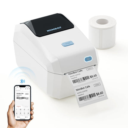 NIIMBOT - K3_W - THERMAL BUSINESS BLUETOOTH & WIFI LABEL PRINTER - INCLUDING 50*30MM LABEL ROLL WITH 900 LABELS