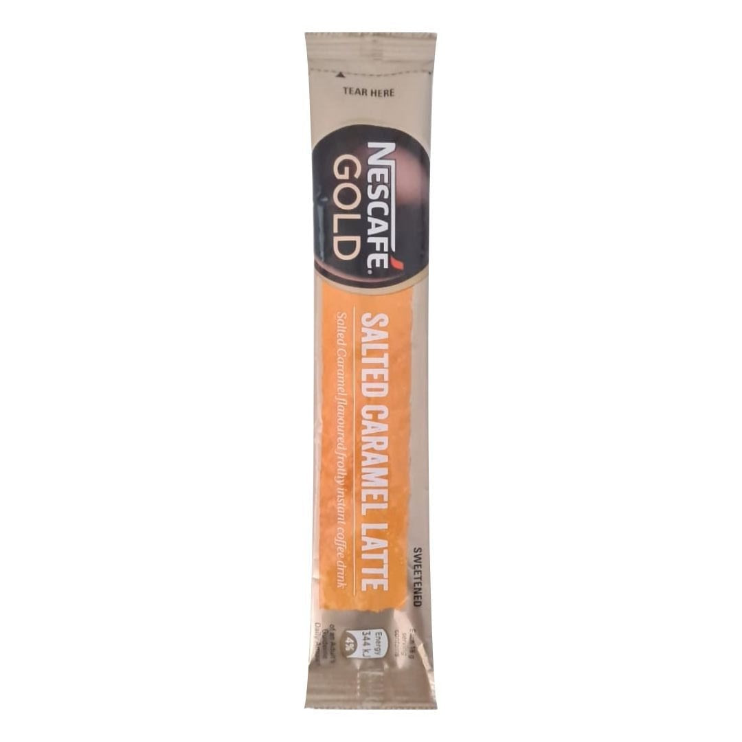 Nescafe Cappuccino Sachets Salted Caramel Latte (Box of 100 x 18g) - Bulk Haven