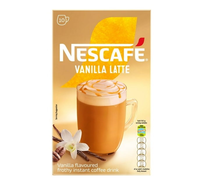 Nescafe Vanilla Latte (60 x 18.5g) - Bulk Haven