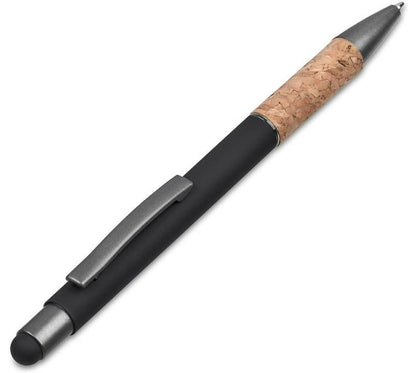 Okiyo Denki Stylus Ball Pen (Pack of 50, Black, Navy, Solid White) - Bulk Haven