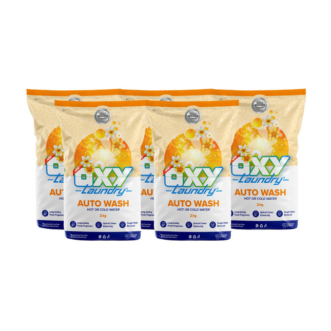 Oxy Auto Washing Powder 2KG x 5