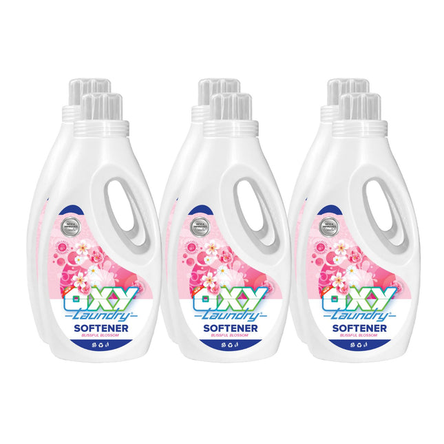 Oxy Fabric Softener Blissful Blossom 1.5L x 6