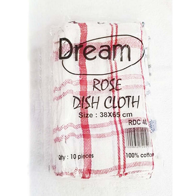 Dishcloth 38CMx65CM 50G x 10 - Bulk Haven