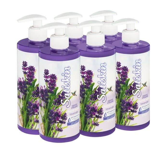 Satiskin Hand Wash Lavender (24 x 475ml) - Bulk Haven