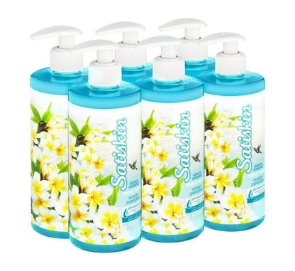 Satiskin Hand Wash Ocean (6 x 475ml) - Bulk Haven