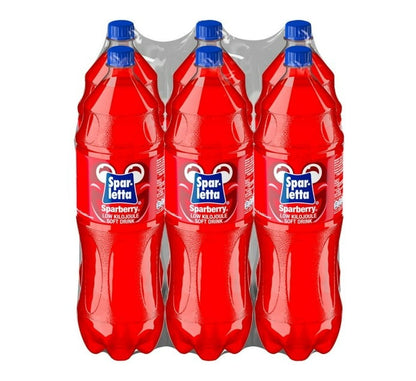 Sparletta Raspberry Soft Drink (6 x 2L) - Bulk Haven