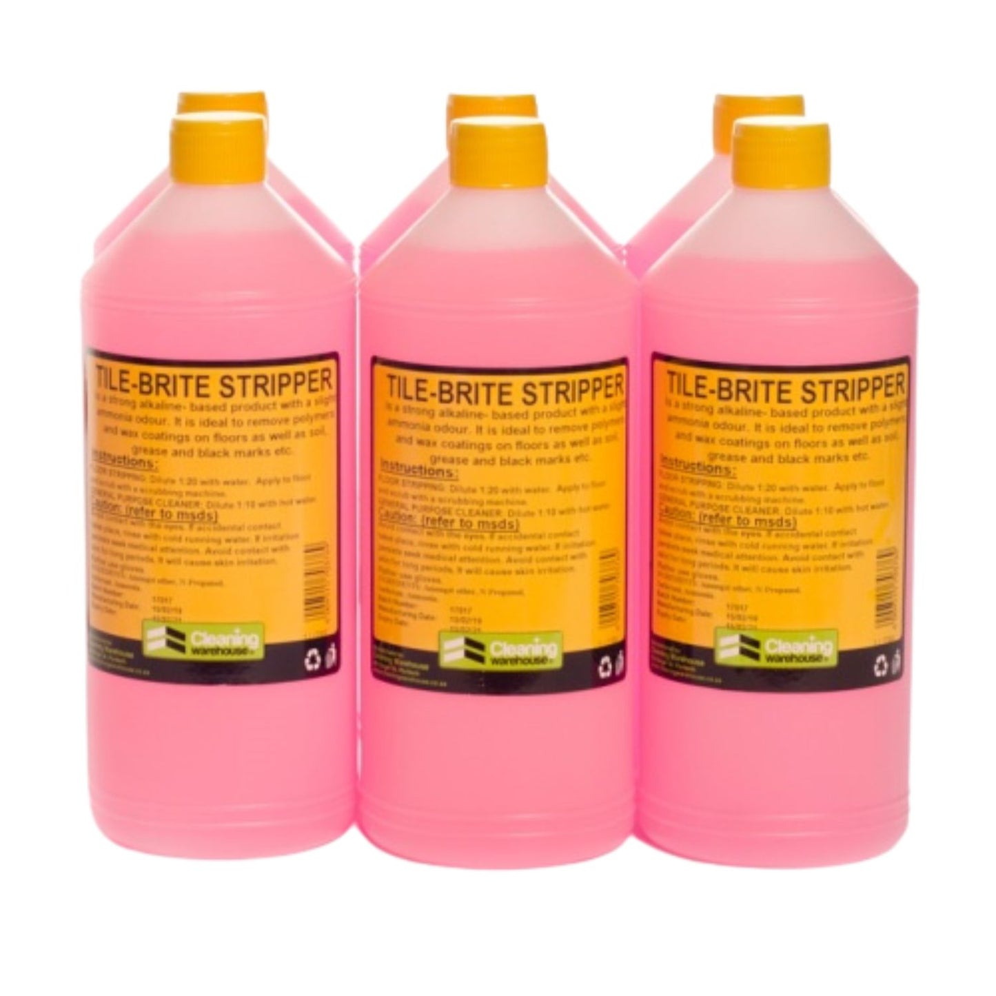 Tile-Brite Stripper Ammoniated 1L x 6