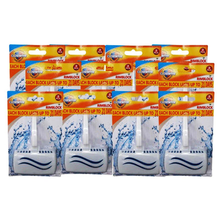 Toilet Rimblock (Blue) 2’s x 12 - Bulk Haven