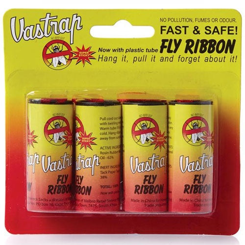 Vastrap Fly Ribbons 4's x 24 - Bulk Haven