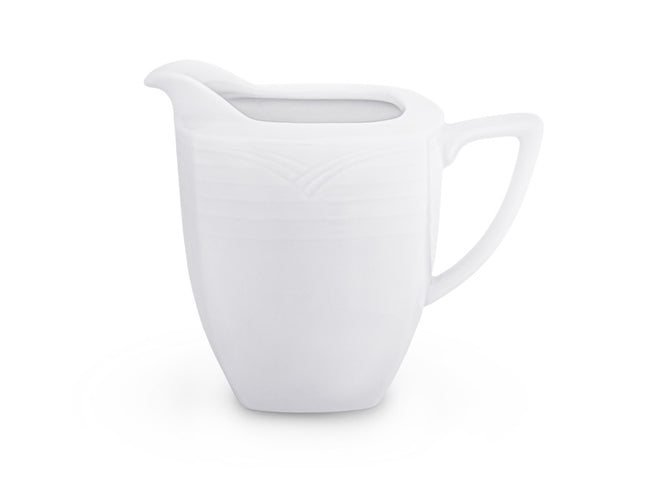 Noritake Arctic White Square Creamer 220ml - Bulk Haven