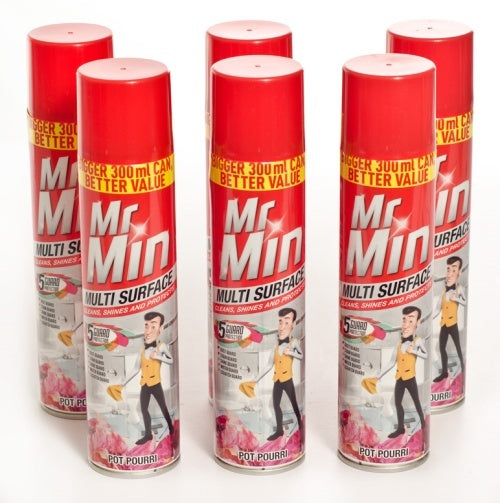 Mr Min Multi-Surface Pot Pourri 300ML x 6 - Bulk Haven