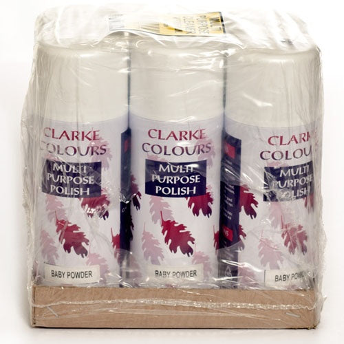 Clark Multi-Purpose Polish Baby Powder 400ML x 6 - Bulk Haven