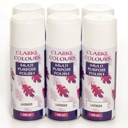 Clark Multi-Purpose Polish Lavender 400ML x 6 - Bulk Haven