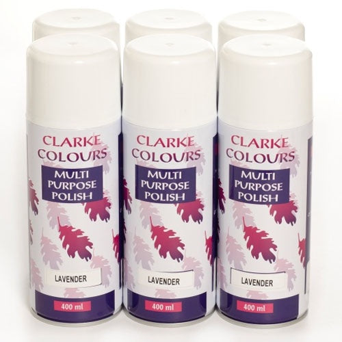 Clark Multi-Purpose Polish Lavender 400ML x 6 - Bulk Haven