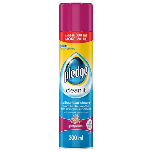 Pledge Multi-Surface Cleaner Pot Pourri 300ML x 6 - Bulk Haven