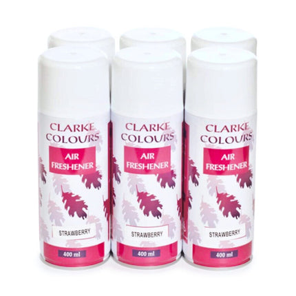 Clark Air Freshener Strawberry 400ML x 6 - Bulk Haven