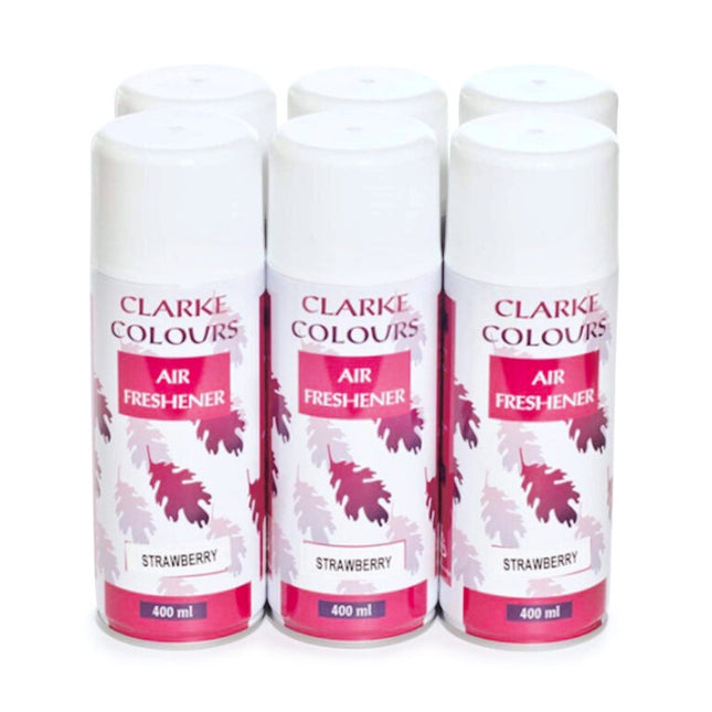 Clark Air Freshener Strawberry 400ML x 6 - Bulk Haven