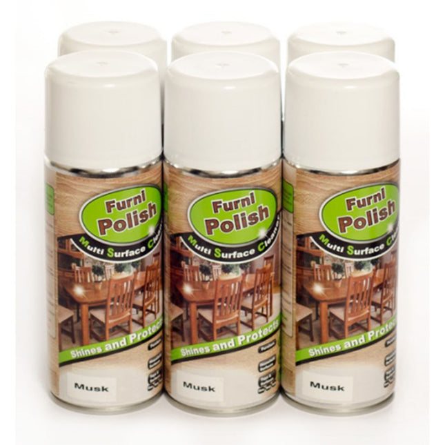 Furni Polish Musk 400ML x 6 - Bulk Haven