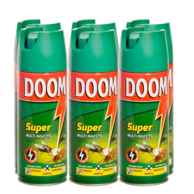 Doom Insect Spray Super 300ML x 6 - Bulk Haven