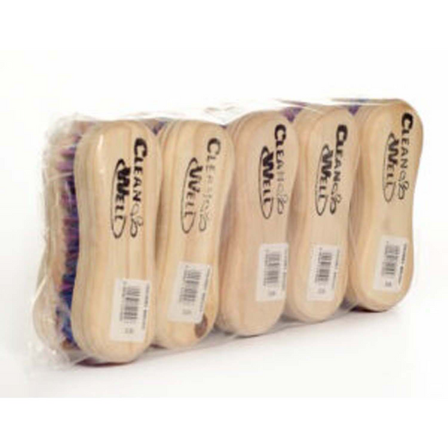 Brush Chubby Wooden Back x 10 - Bulk Haven