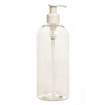 Boston Lotion Pump (White) 500ML x 12 - Bulk Haven