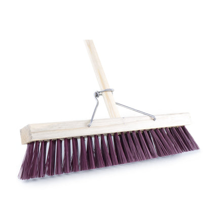 Broom Platform Hard (Brown) 460MM x 6 - Bulk Haven