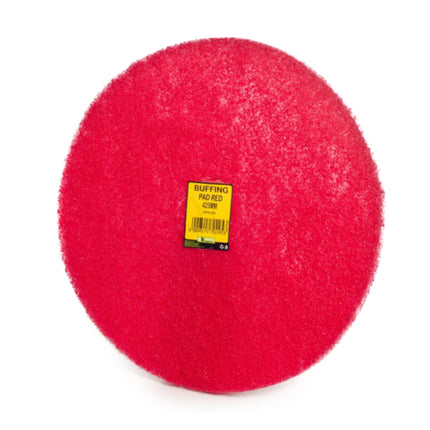 Buffing Pad (Red) 425MM x 5 - Bulk Haven