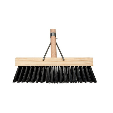 Broom Platform Soft (Black) 460MM x 6 - Bulk Haven